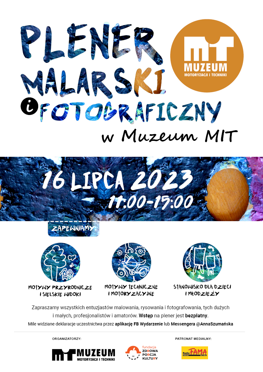 Plener Malarski i Fotograficzny w Muzeum MIT 2023