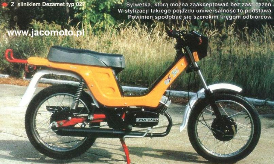 Dantom 50 GXF Lux nowy polski motorower.