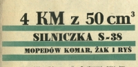 4KM z 50cm silnika Dezamet S38