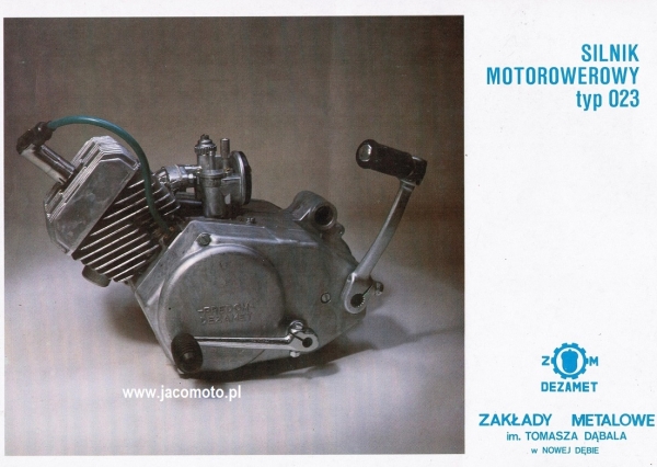 Silnik Dezamet model 023