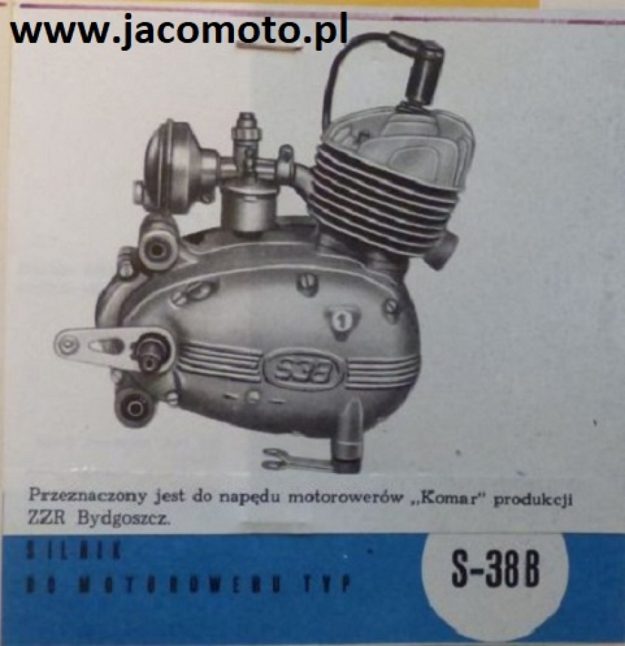 Silnik Dezamet model S-38 B
