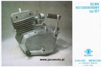 Silnik Dezamet model 027